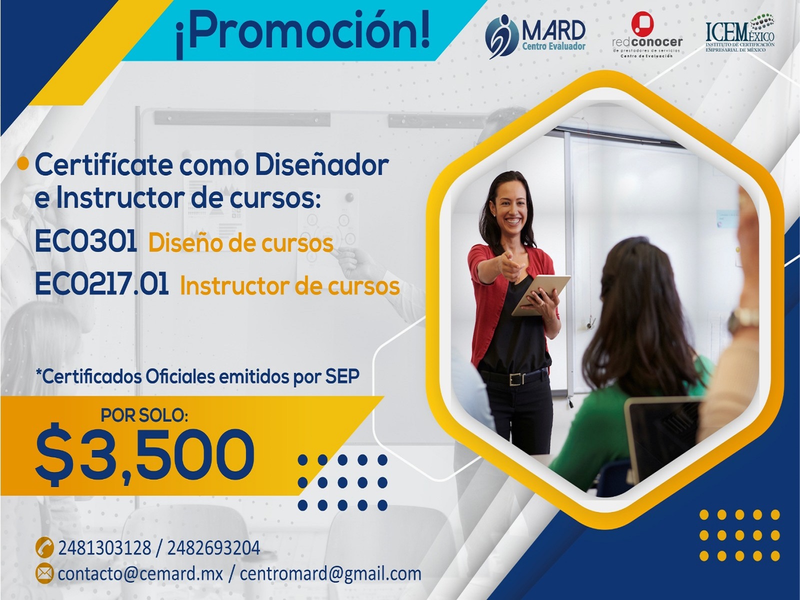 Centro de capacitación evaluación y certificación CEMARD