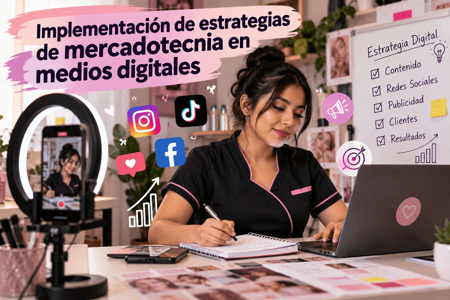 Implementación de estrategias de mercadotecnia en medios digitales